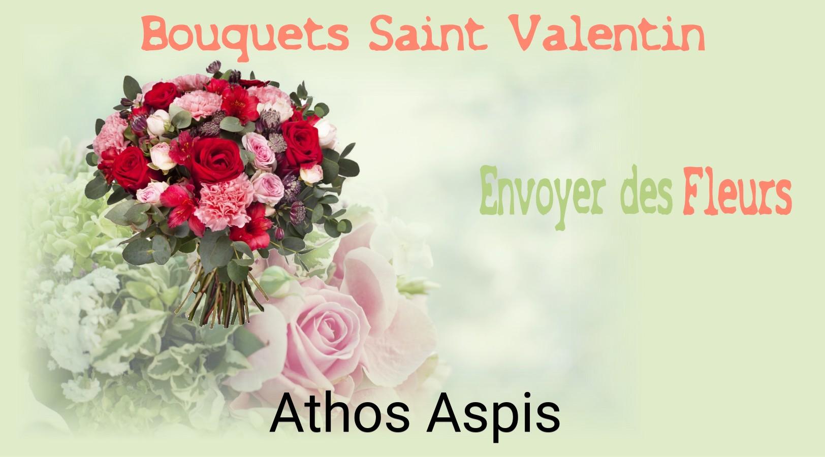 Roses de Saint-Valentin livrées à Athos-Aspis